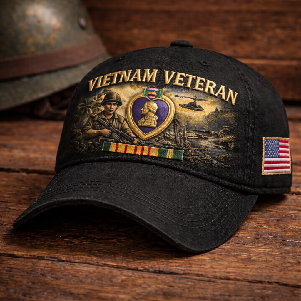 🔥🔥New Year 50% Off--Vietnam Veteran Commemorative Cap