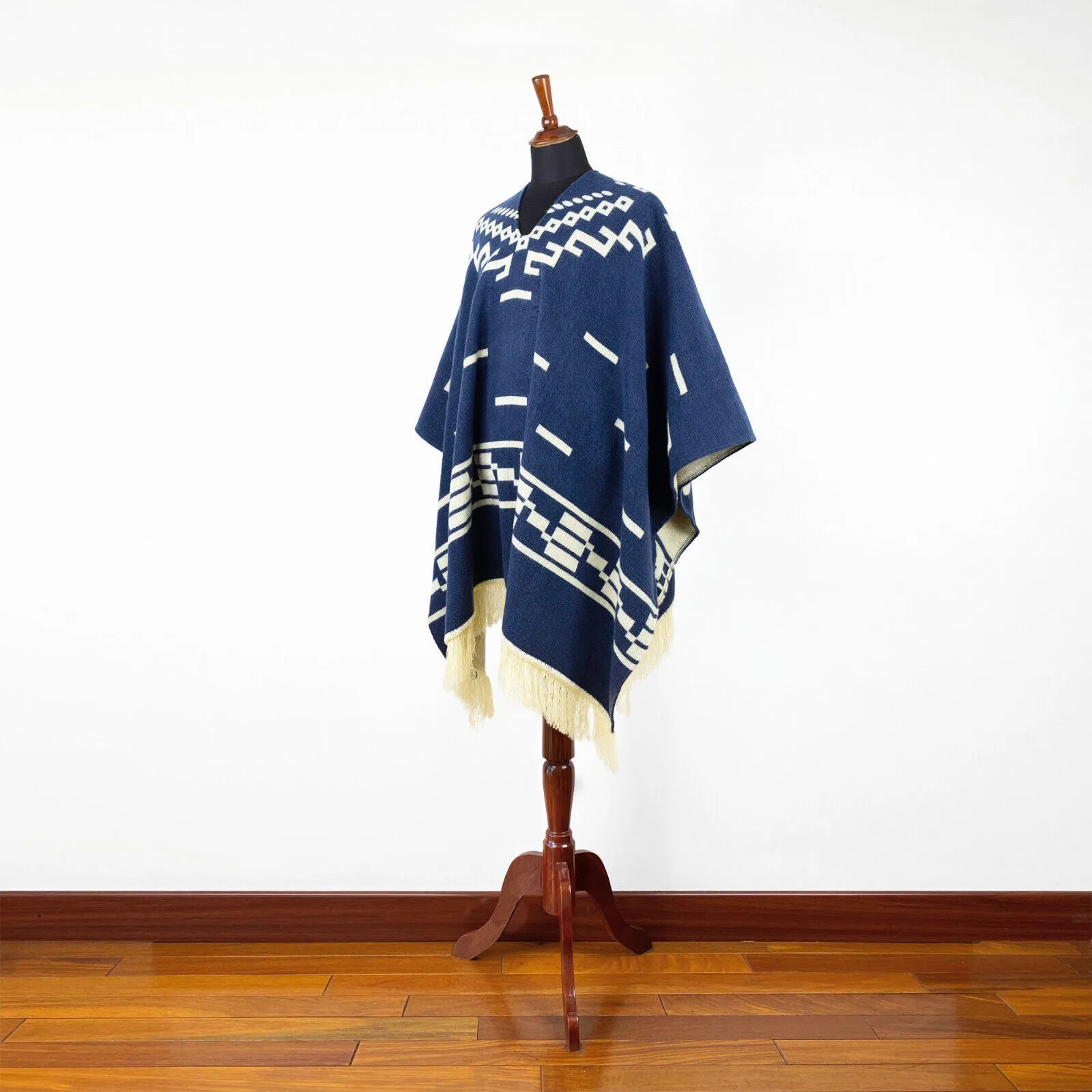Men Can’t Get Enough of This Cozy Wool Poncho