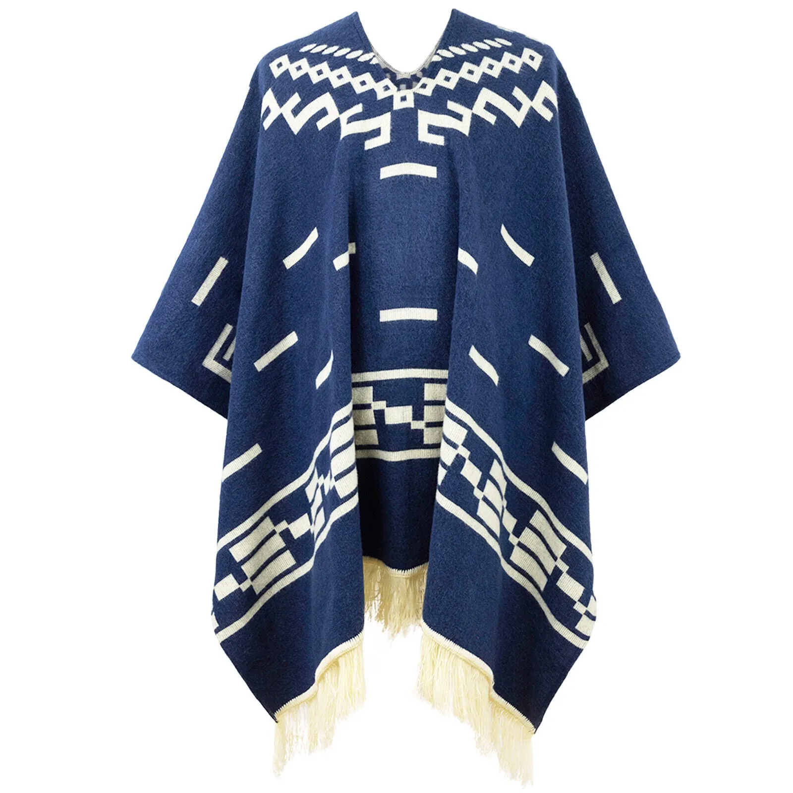 Men Can’t Get Enough of This Cozy Wool Poncho
