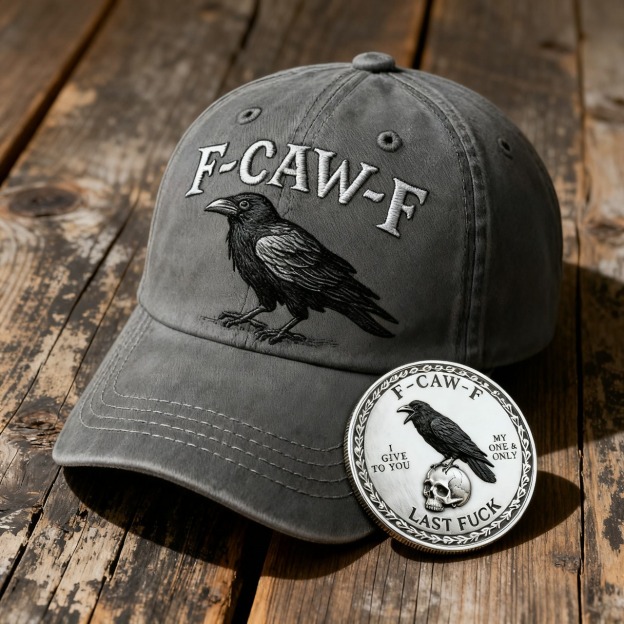 🎄Last Day Only $19.99🐦‍⬛F-CAW-F Crow Hat🎁Free Gifts