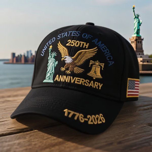 Celebrate 250 Years of Freedom – Patriotic 2025 Commemorative Cap