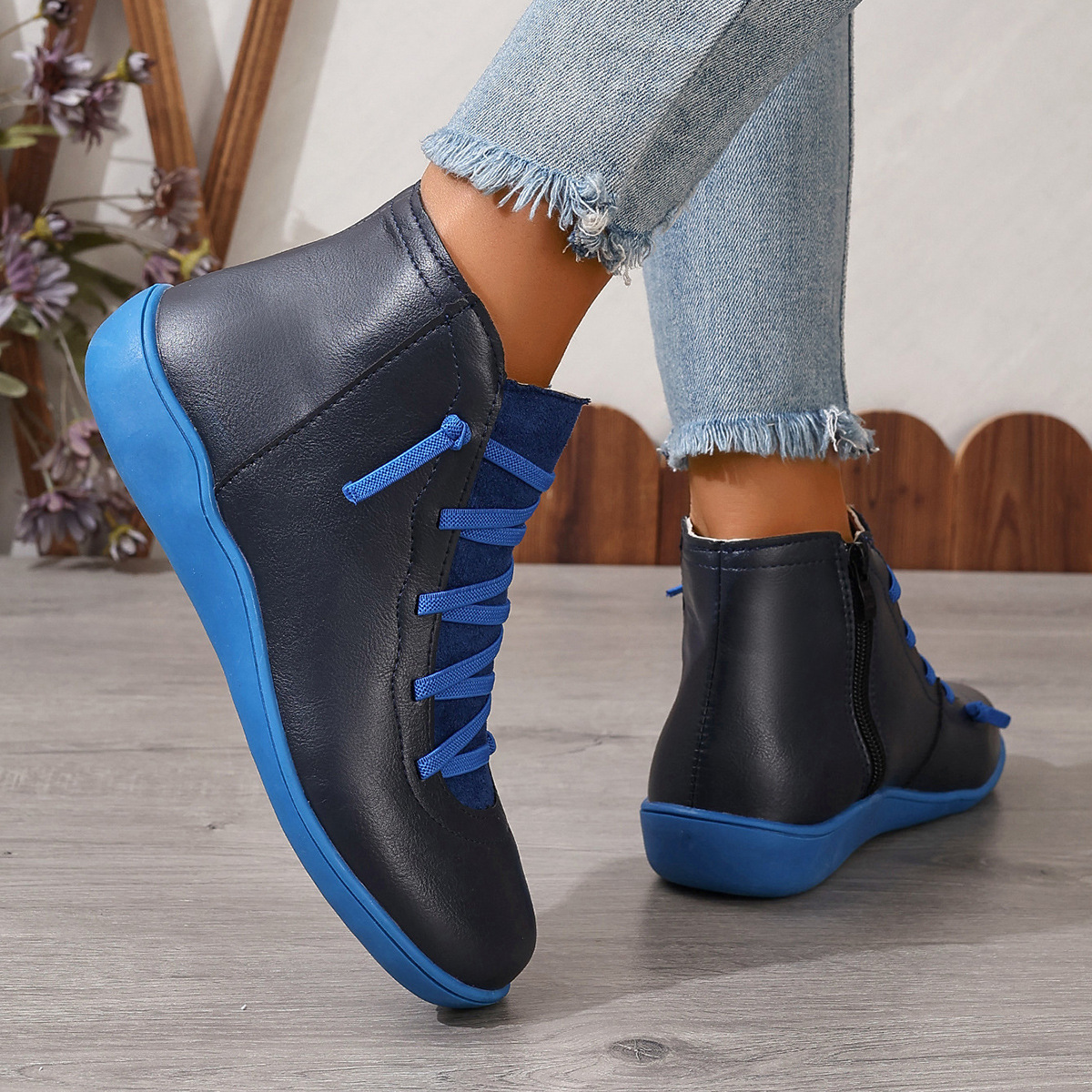 🔥Last Day Promotion 50% OFF🔥 - Women's Comfortable Handmade Leather Foot Support Boots