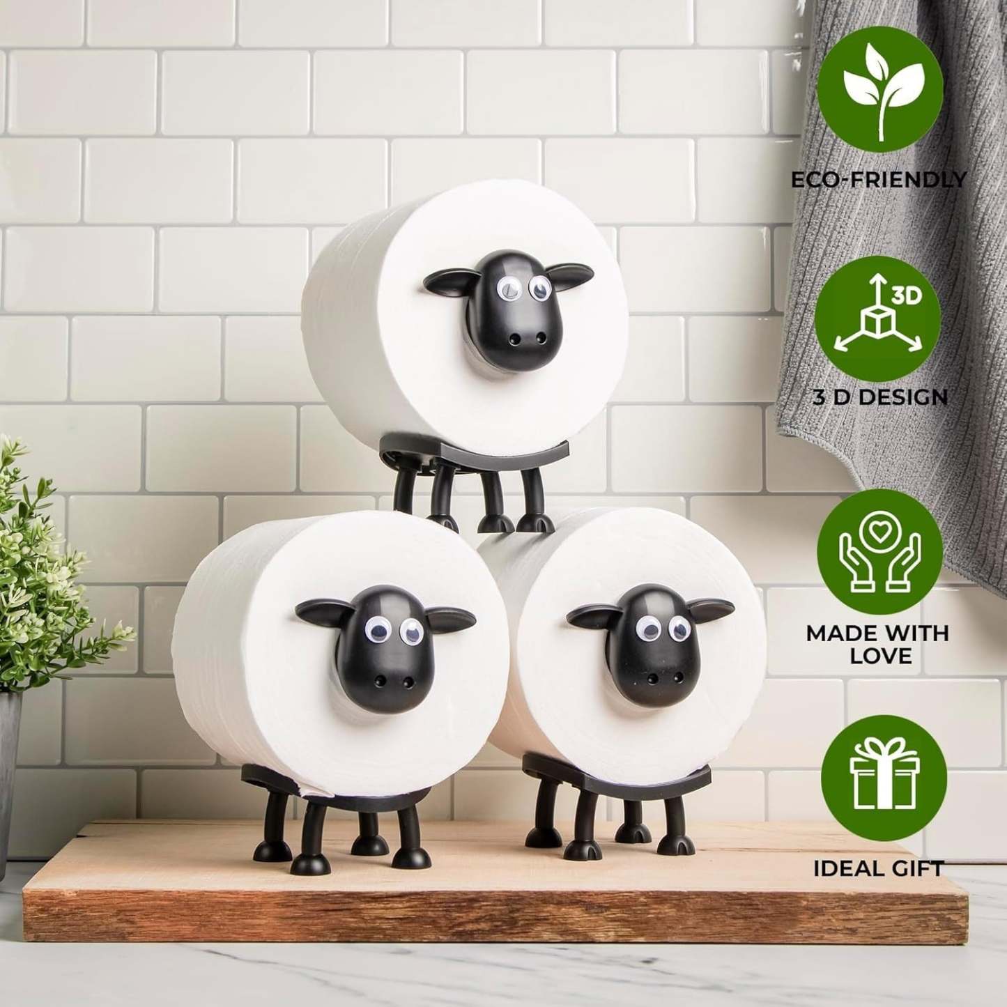 🔥Limited-time🔥Sheep Toilet Roll Holder🎁🐑