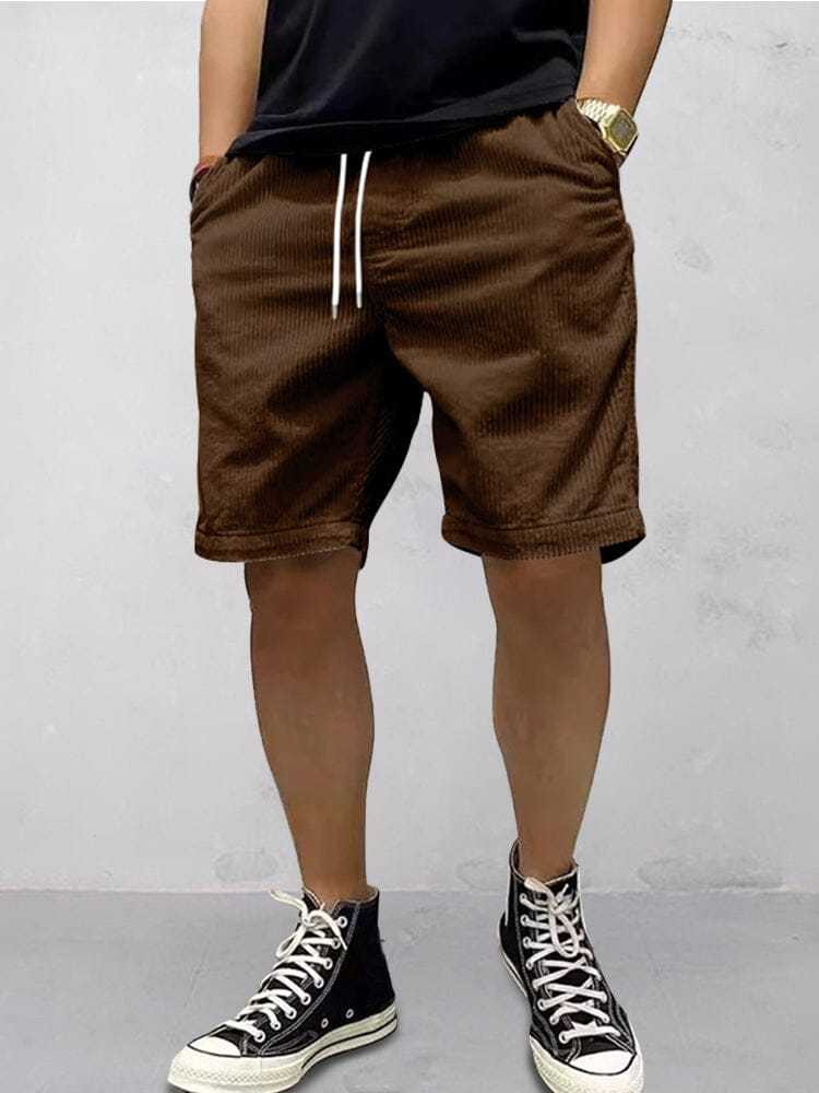 Lightweight Summer Corduroy Shorts