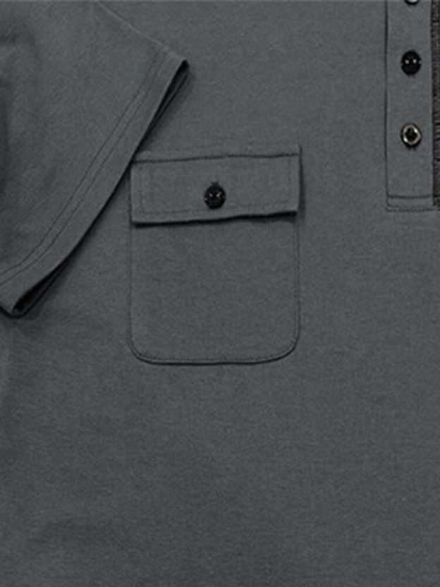 Athleisure Cargo Hooded Shirt