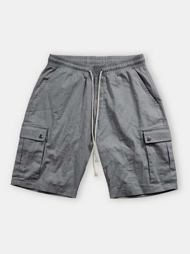 Lightweight 100% Cotton Cargo Shorts
