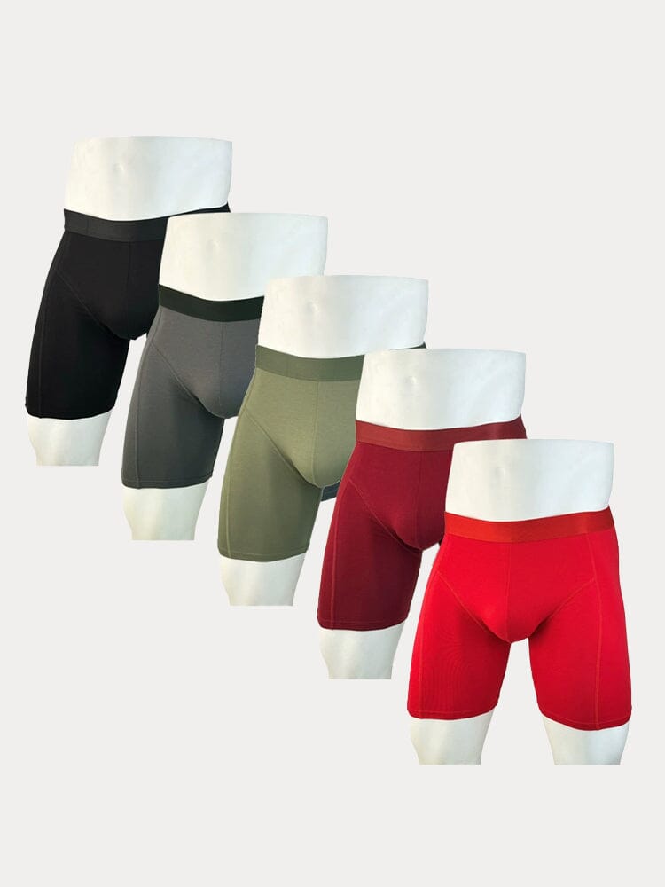5 Pack Cotton Stretch Boxer Brief