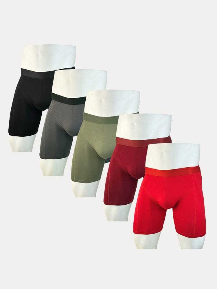 5 Pack Cotton Stretch Boxer Brief