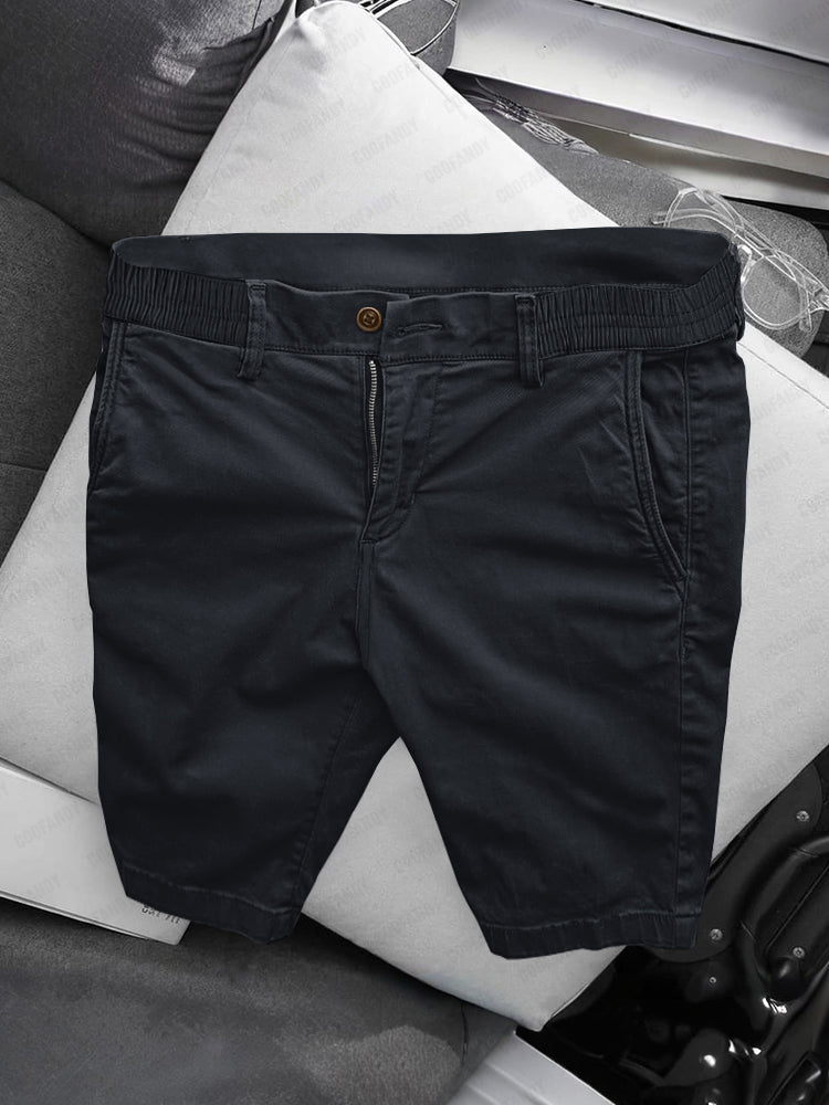 Casual Business Straight Cotton Shorts