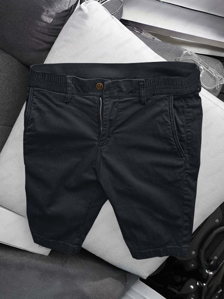 Casual Business Straight Cotton Shorts