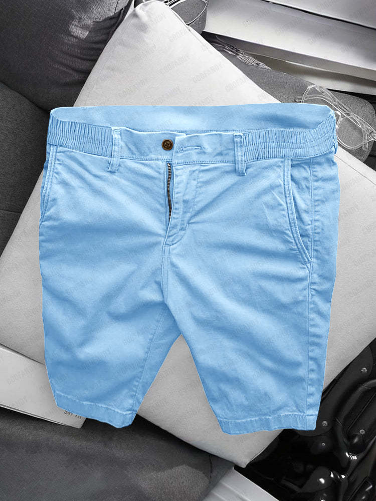 Casual Business Straight Cotton Shorts