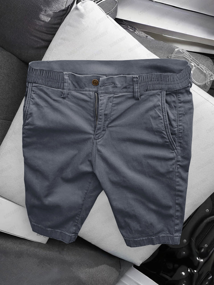 Casual Business Straight Cotton Shorts