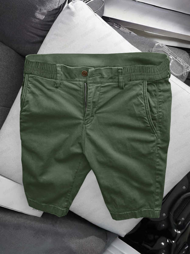 Casual Business Straight Cotton Shorts