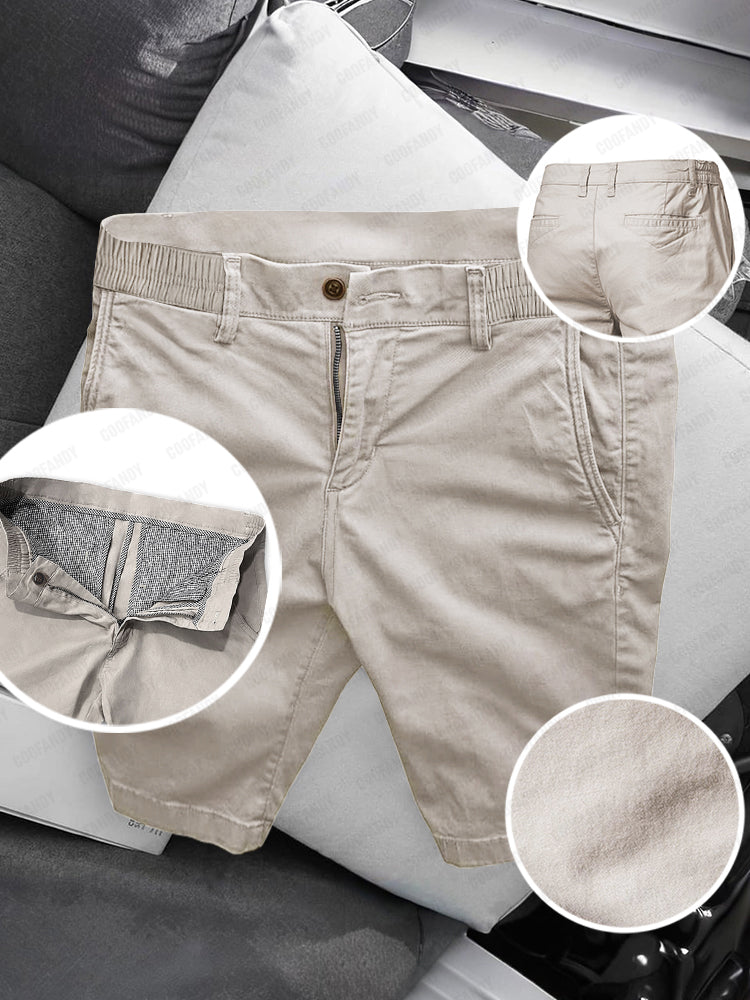 Casual Business Straight Cotton Shorts