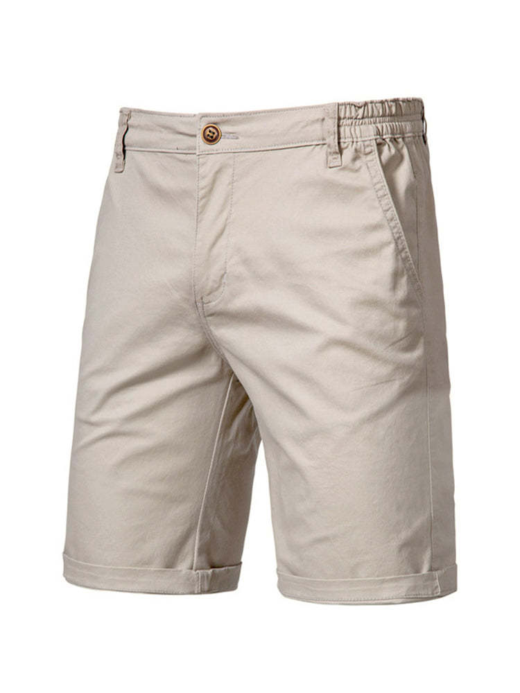 Casual Business Straight Cotton Shorts