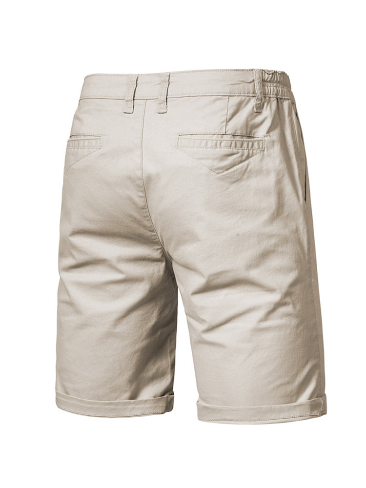 Casual Business Straight Cotton Shorts