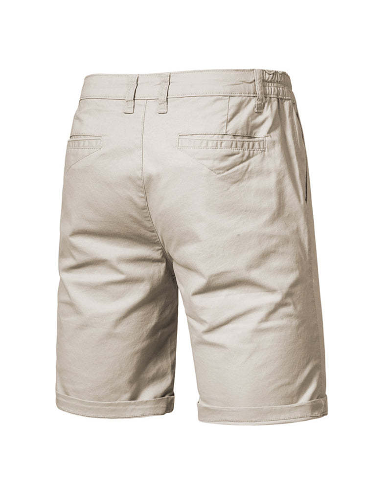 Casual Business Straight Cotton Shorts