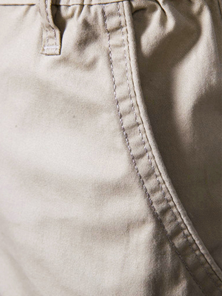 Casual Business Straight Cotton Shorts