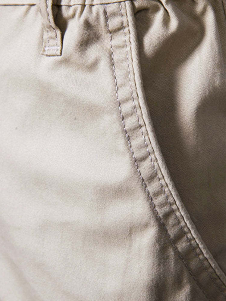 Casual Business Straight Cotton Shorts