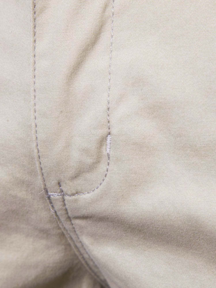 Casual Business Straight Cotton Shorts