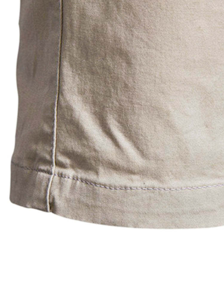 Casual Business Straight Cotton Shorts