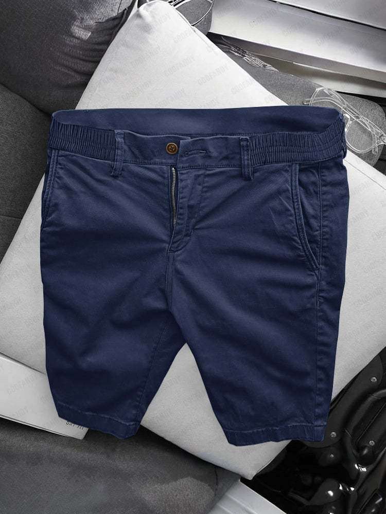Casual Business Straight Cotton Shorts