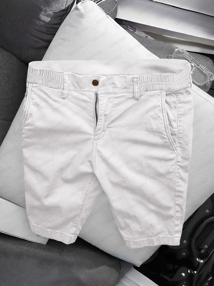 Casual Business Straight Cotton Shorts