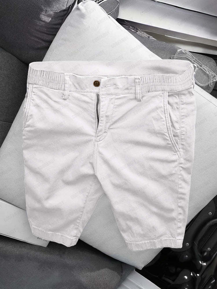 Casual Business Straight Cotton Shorts