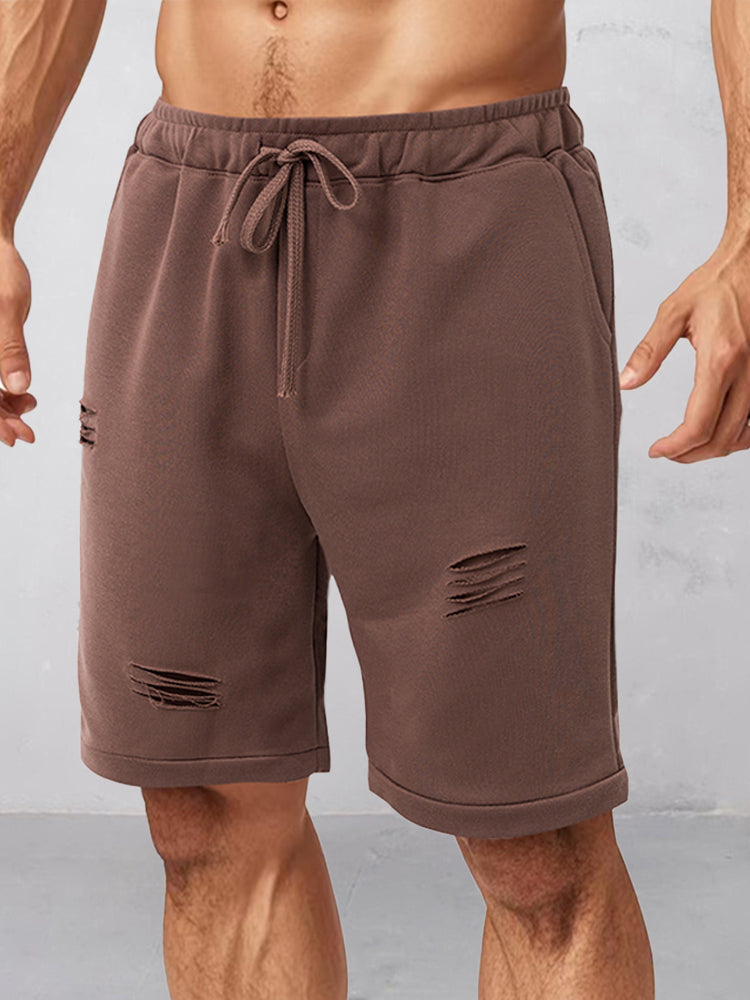 Essential Casual Ripped Shorts