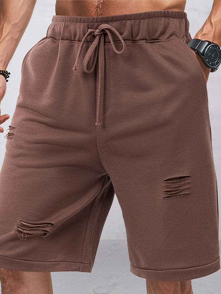 Essential Casual Ripped Shorts