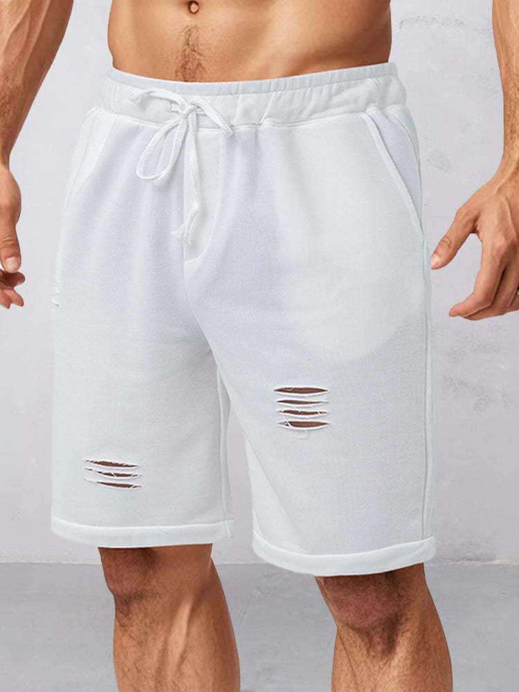 Essential Casual Ripped Shorts