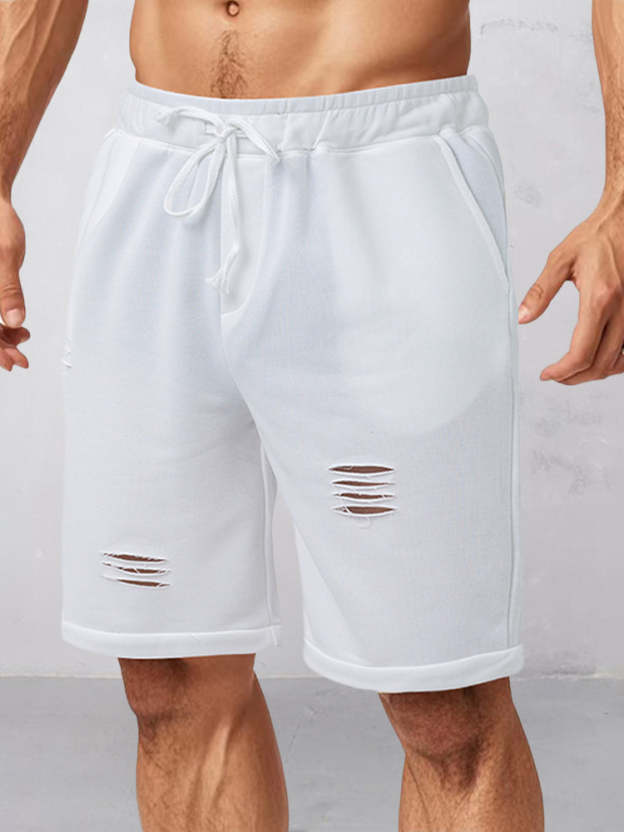 Essential Casual Ripped Shorts