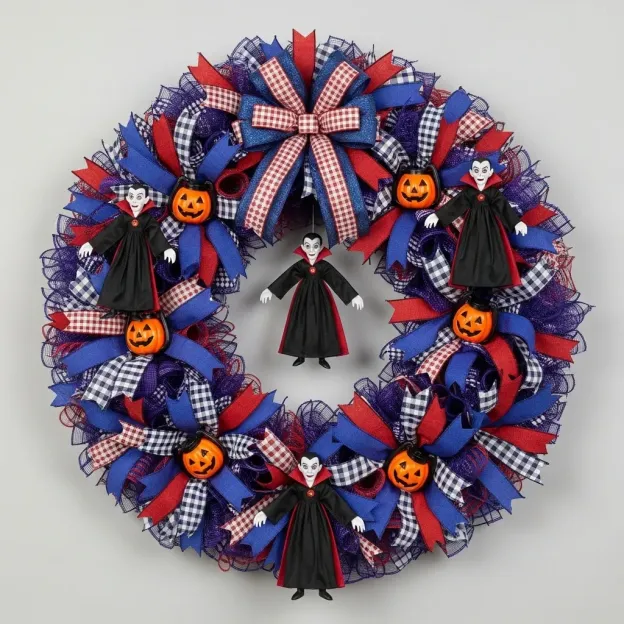 🎃Halloween Spooky Charm Door Wreath