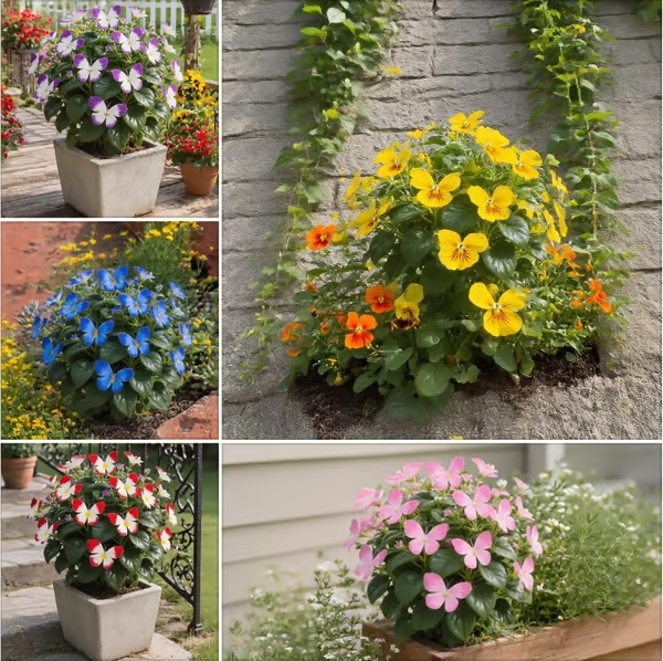 🏆 50K+ SOLD! 🦋🌸 Moonlight Butterfly Flower Seeds – Fall & Winter Planting, Perennial Blooms & Stunning Garden Elegance 🍂