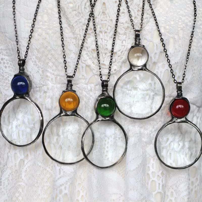 💖Magnifying Glass Pendant Necklace
