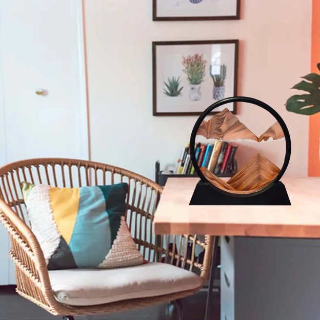 Flowing Sand Painting