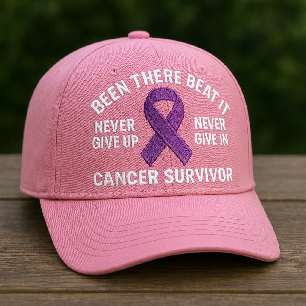 🔥Cancer Survivor Gifts🔥 --Cancer Survivor Embroidered Hat-Buy 2 Free shipping