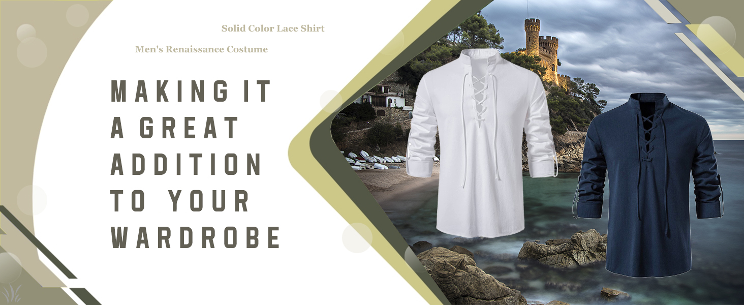 mens renaissance shirt