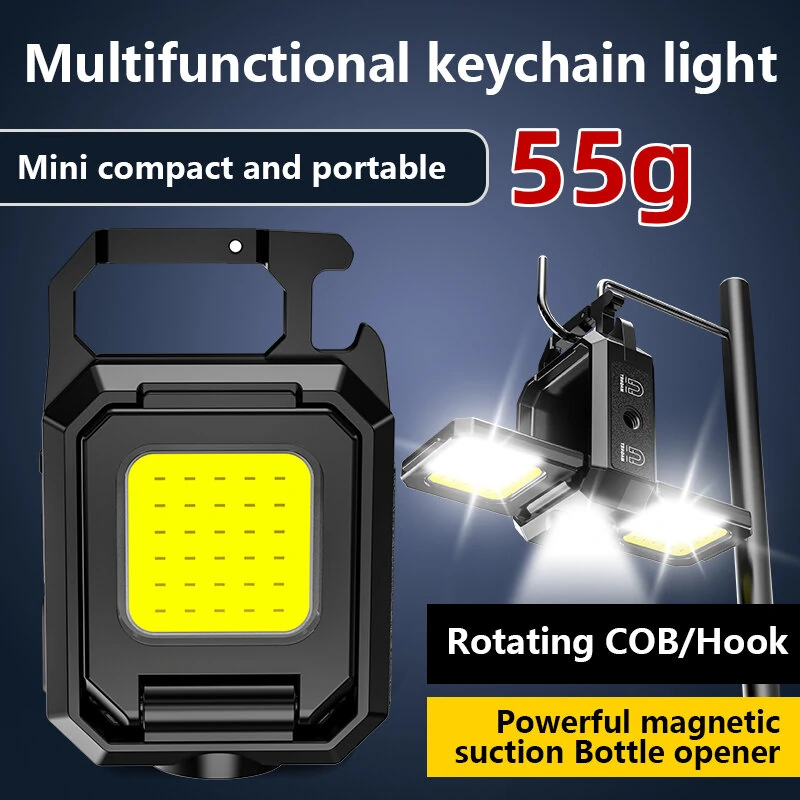Multifunctional Keychain Light