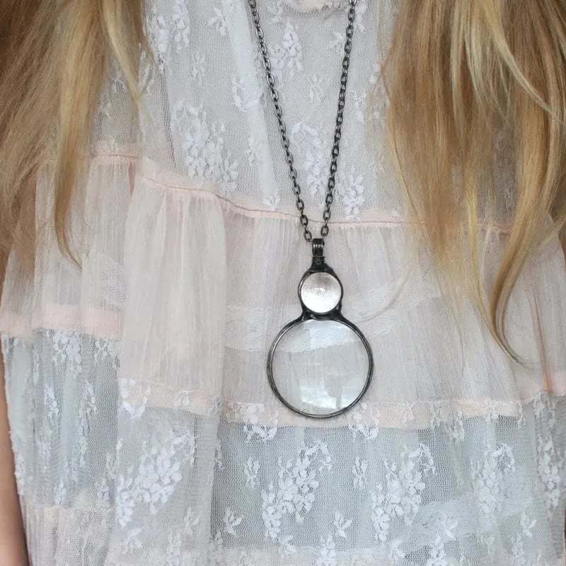 💖Magnifying Glass Pendant Necklace