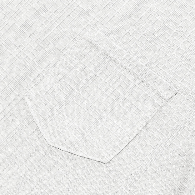 Linen-look Slubbed Loose-fit Breathable Sports Casual V-neck Short-sleeved Top