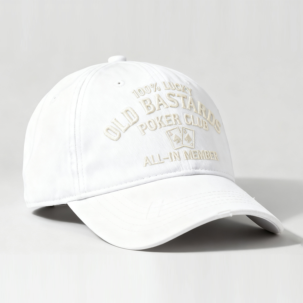 The “Old Bastards Poker Club” Official Cap — Made for players who dare to go ALL-IN.