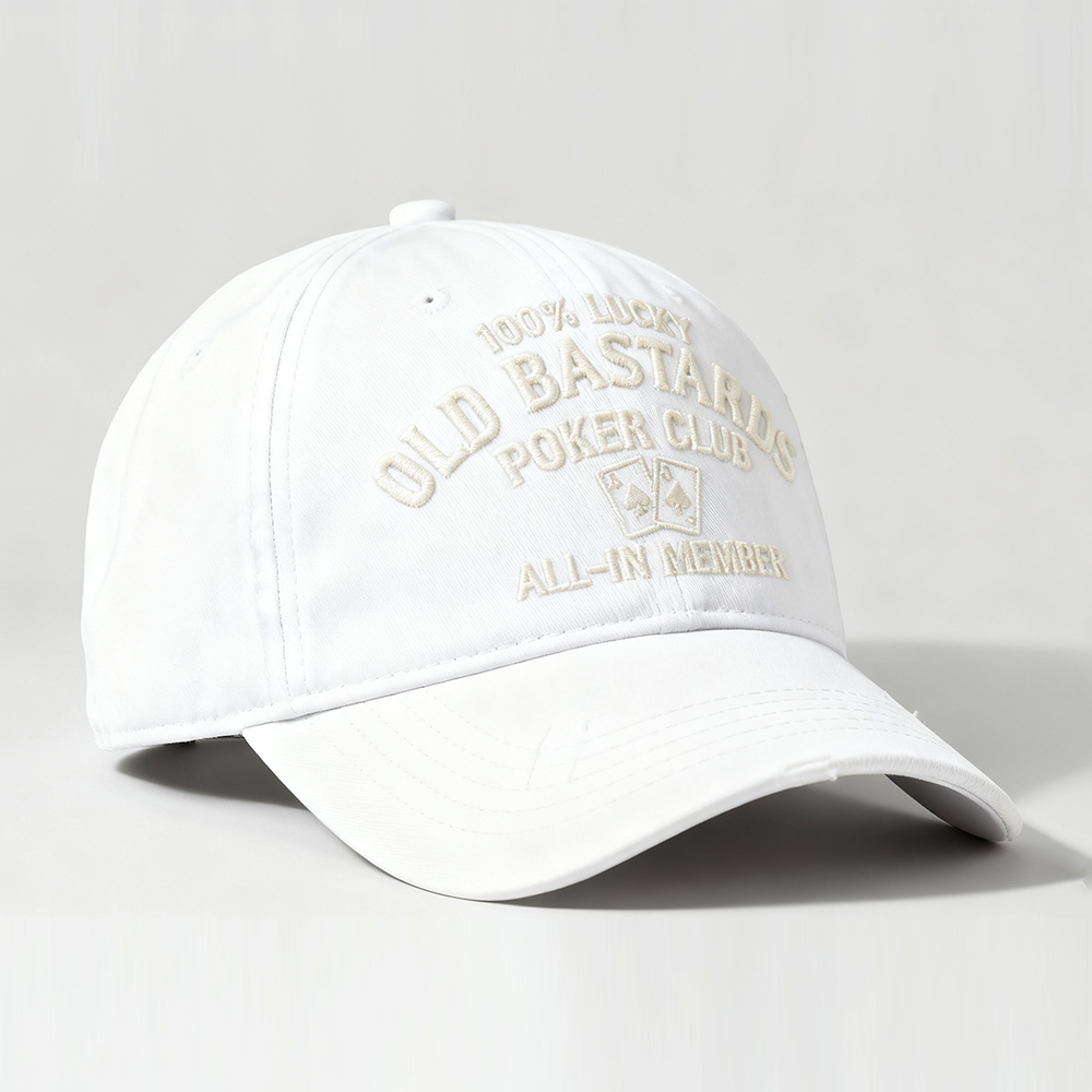 The “Old Bastards Poker Club” Official Cap — Made for players who dare to go ALL-IN.