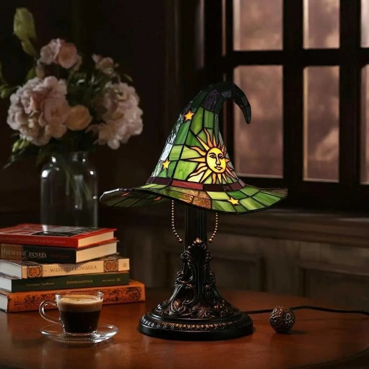 Last day 50% OFF - Halloween witch hat lamp
