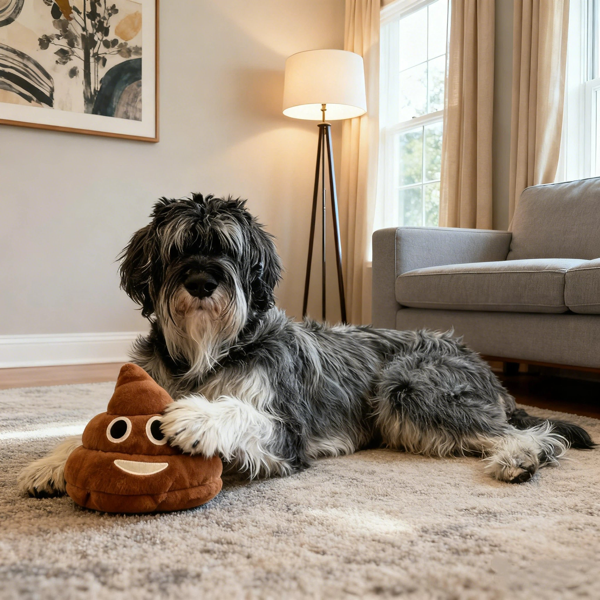 🎁Christmas Promotion💥Funny Talking Poop Plush Toy – Makes Fart Sounds!