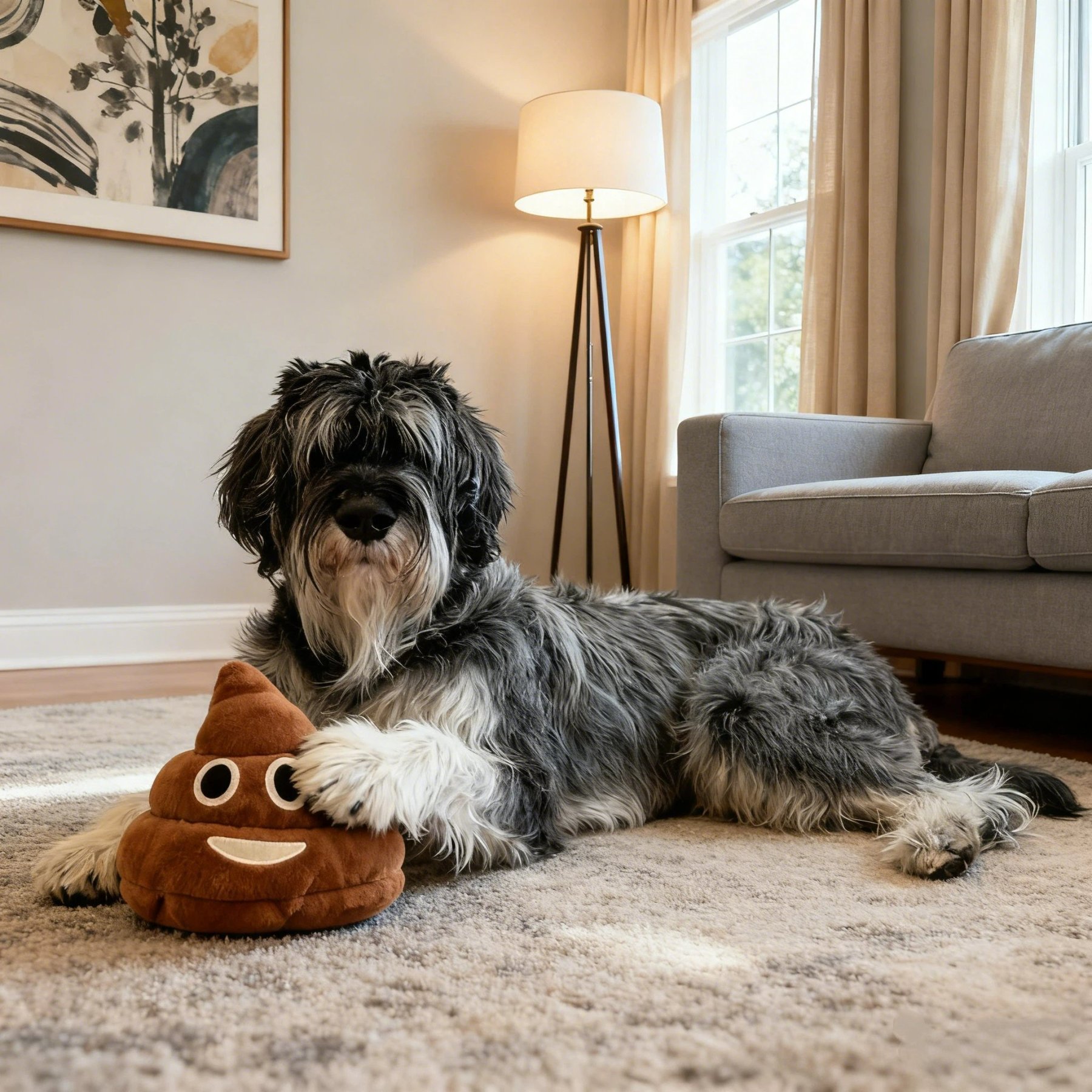 🎁Christmas Promotion💥Funny Talking Poop Plush Toy – Makes Fart Sounds!