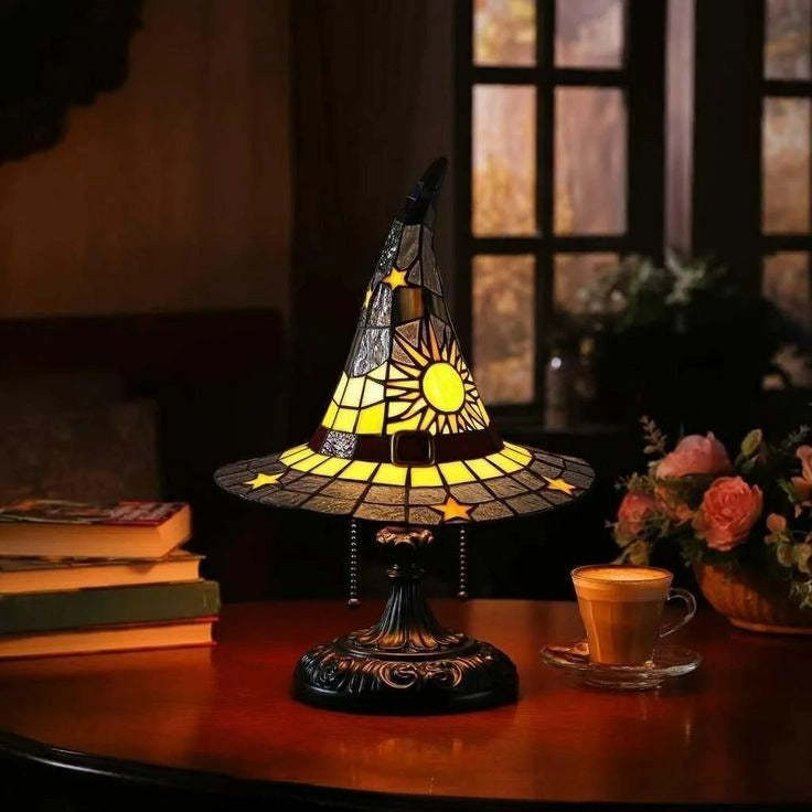 Last day 50% OFF - Halloween witch hat lamp