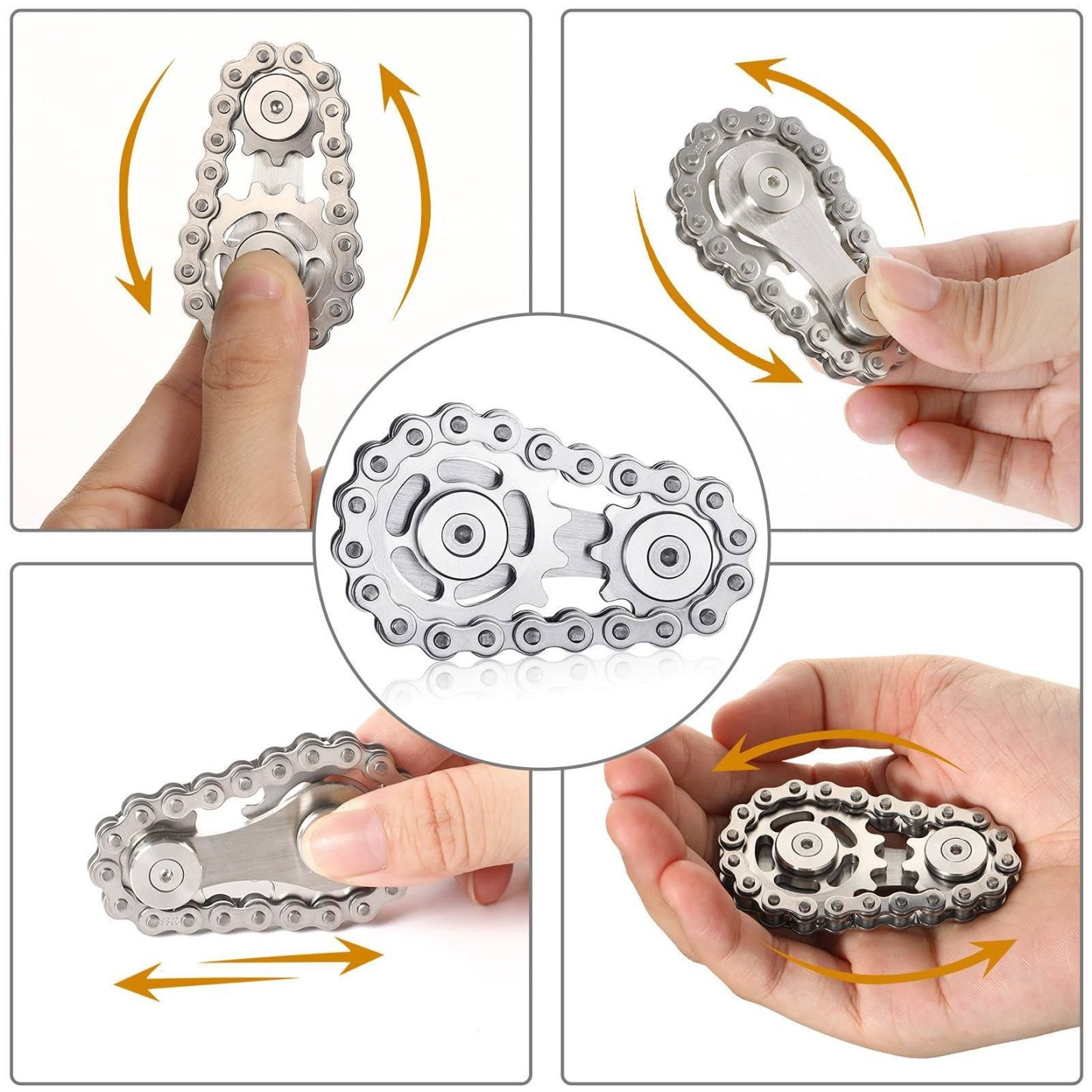 🔥LAST DAY 49% OFF - Sprockets Bicycle Chain Fidget Spinner Toys