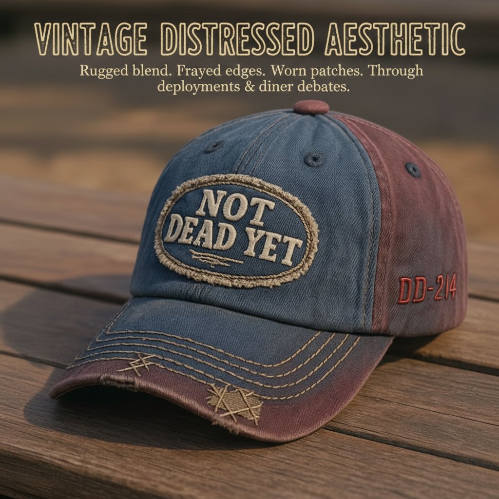 🔥Last Day 49% OFF - Not Dead Yet DD-214 Veterans Casual Hat