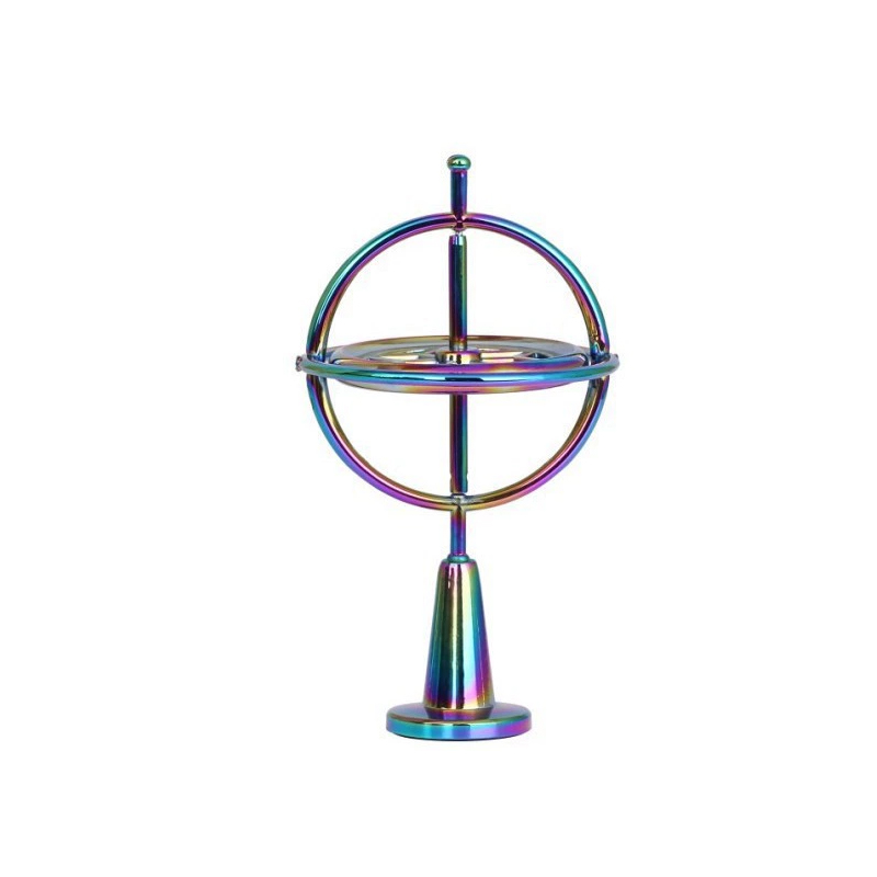 DjuiinoStar Pricision Gyroscope, Kill Time Desk Toy, Anti-Gravity Balance Toy, Science with Fun